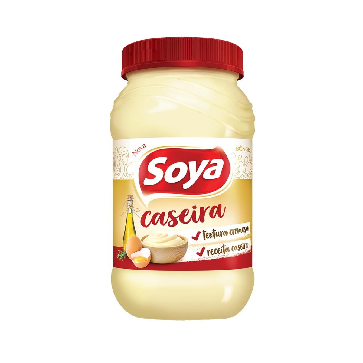 MAIONESE SOYA CASE PET 12X500G