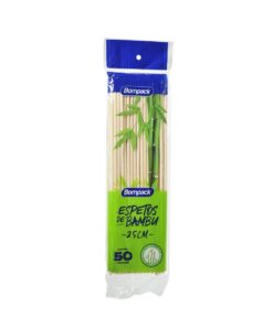 ESPETO BAMBU BOMPACK 25CM 50X100