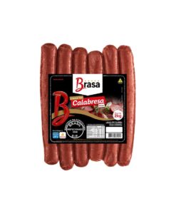 CALAB BRASA RETA 2KG CX16K