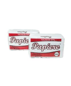 TOALHA PAPIERE BRANCO 23X21CM