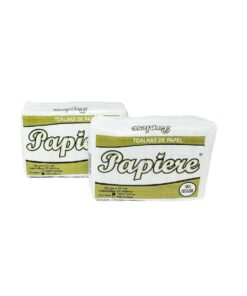 TOALHA PAPIERE 100%CELULOSE 23X21CM