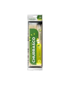 ESPETO BAMBU GRANEL 25CM 6X1000UN