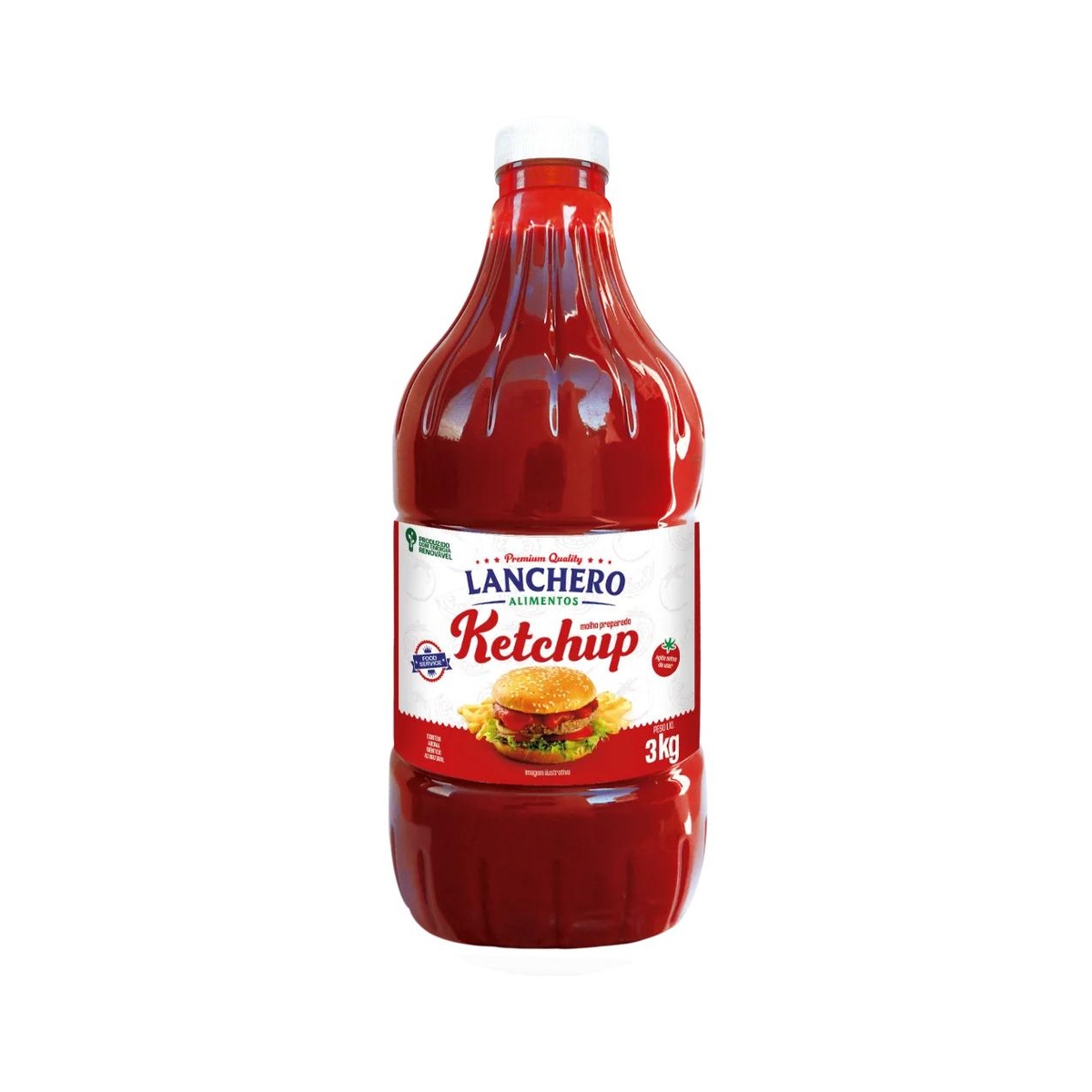 KETCHUP LANCHERO PET 6X3KG