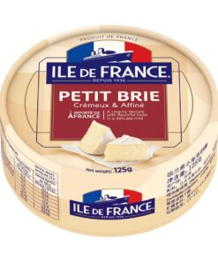 QUEIJO BRIE ILE DE FRANCE POLENG 12X125G