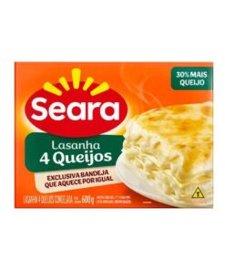 LASANHA QUATRO QUEIJOS SEARA 10x600G