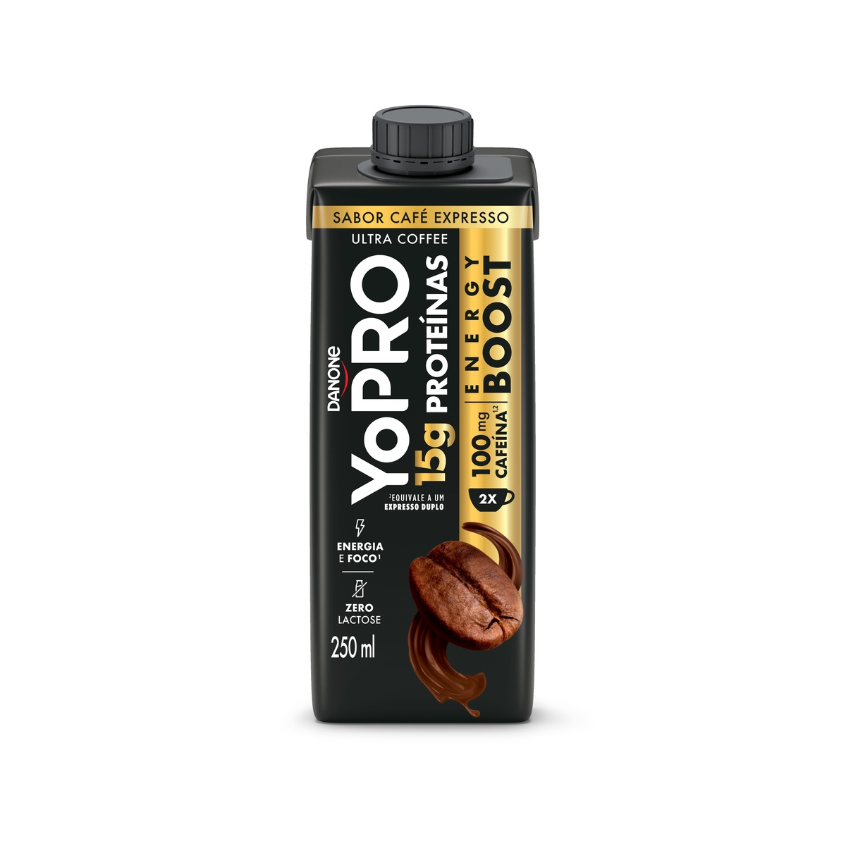 YOPRO 15G UHT ENERGY BOOST CAFE 24X250ML