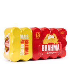 CERVEJA BRAHMA CHOPP LATA 18X350ML