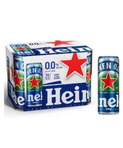 CERVEJA HEINEKEN ZERO SLEEKDES 12X350ML