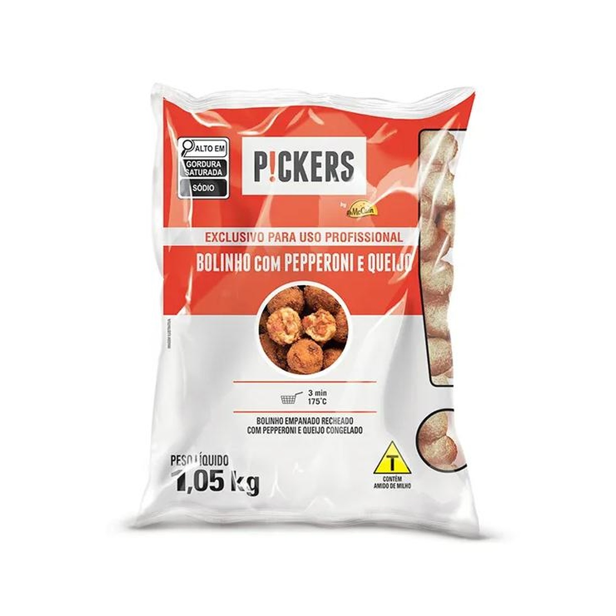 PICKERS MCCAIN BOLINHO PEPPERON 5X1,05KG