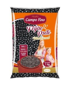 FEIJAO PRETO CAMPO FINO TIPO 1 1KGX10