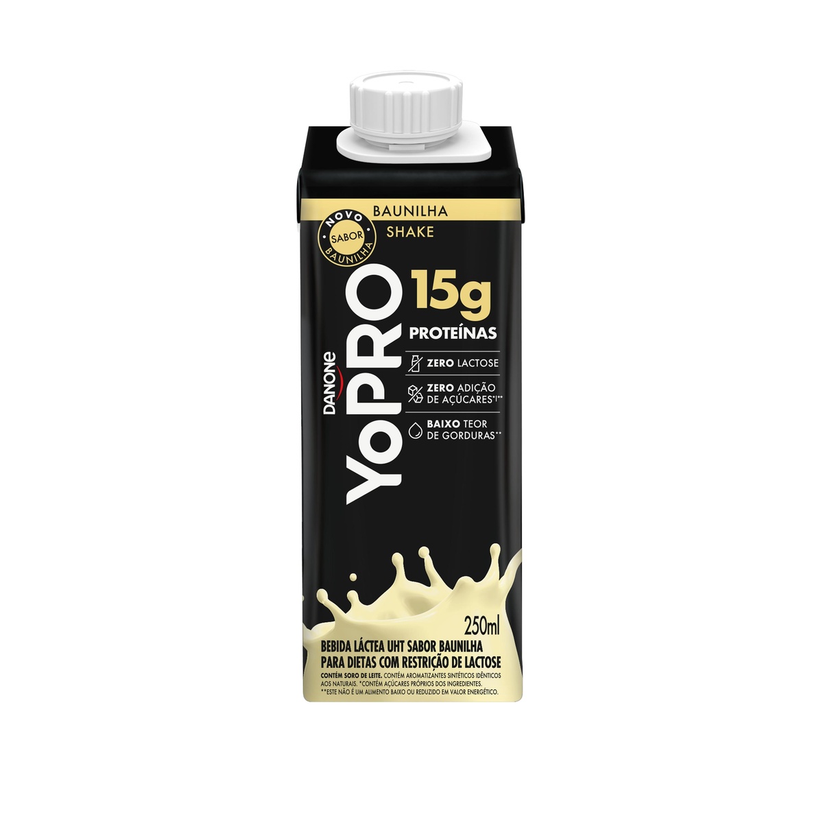 YOPRO 15G UHT BAUNILHA 24X250ML