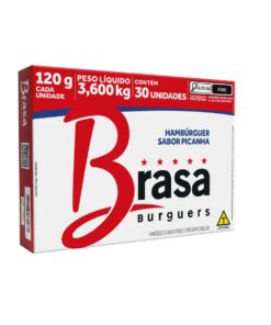 HAMB BRASA BURGUER PICANHA 30/120GR