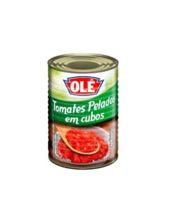 TOMATE PELADO CUBOS OLE LT 24X390G