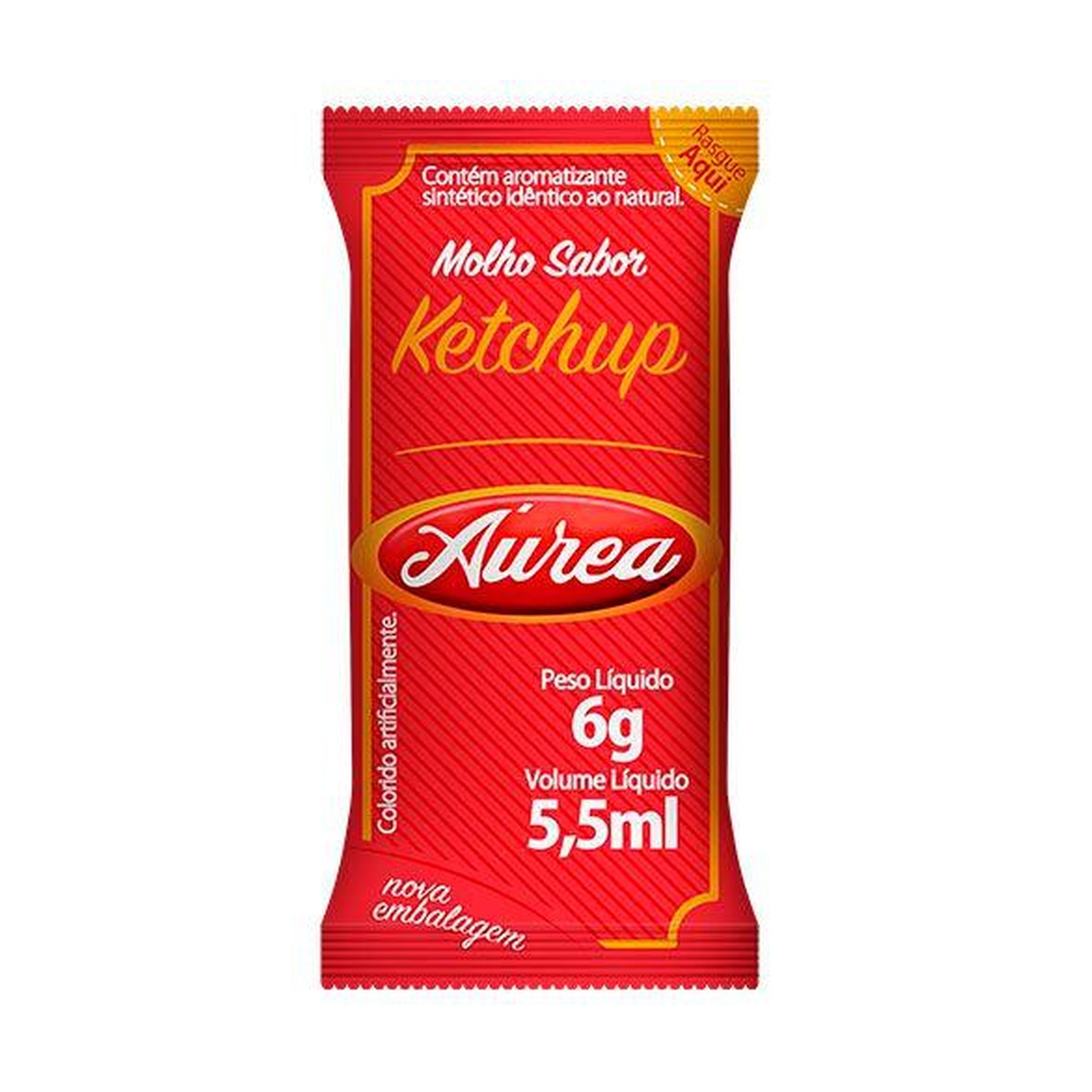 SACHE KETCHUP AUREA 196X6G
