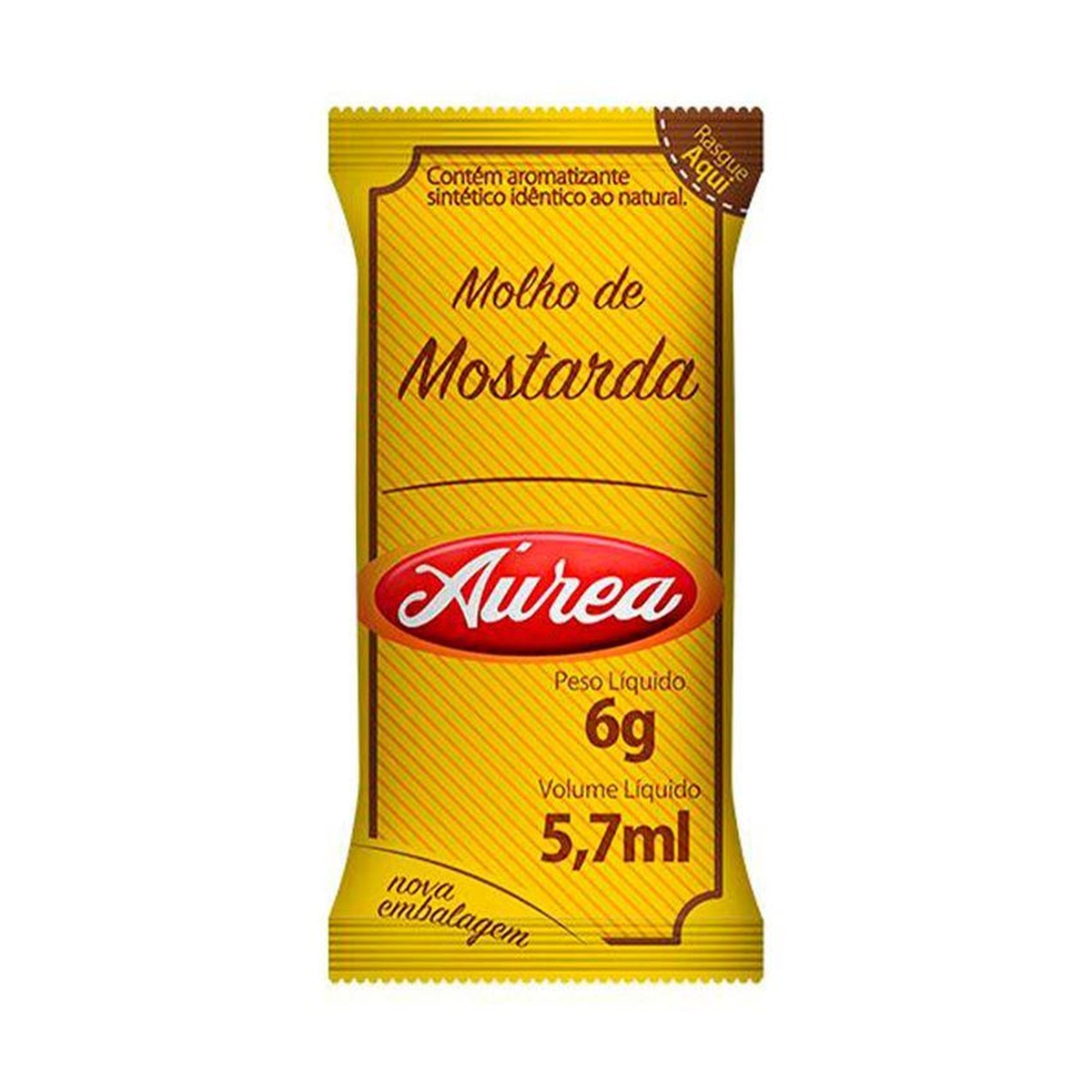 SACHE MOSTARDA AUREA 196X6G