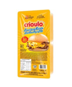 QUEIJO CHEDDAR FAT CRIOULO 10X400GR