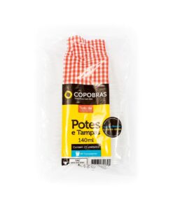 POTE/TAMPA 140ML CX34X25UN