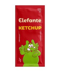SACHE KETCHUP ELEFANTE 144X7G
