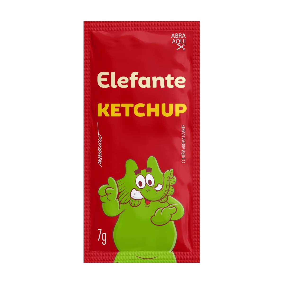 SACHE KETCHUP ELEFANTE 144X7G