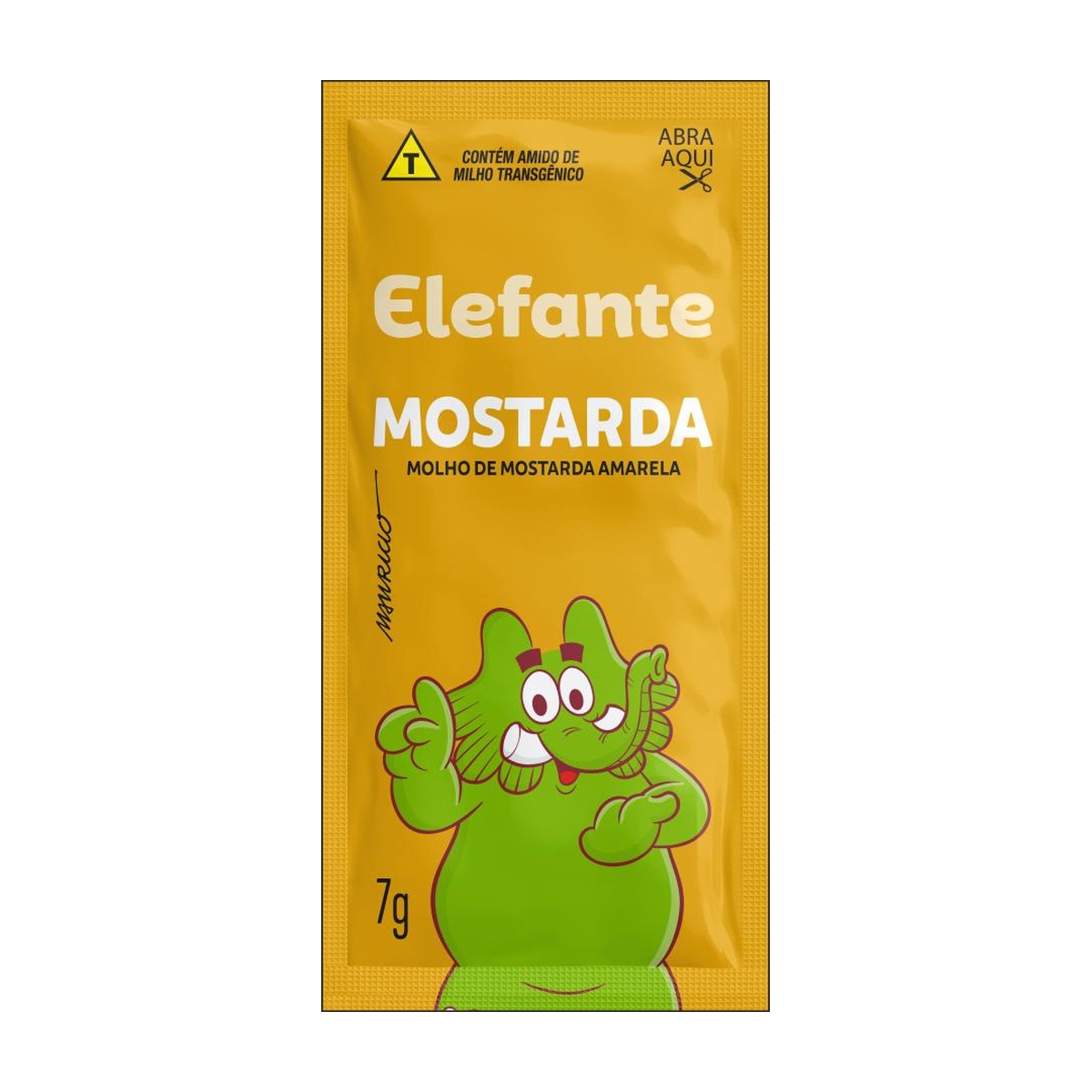 SACHE MOSTARDA ELEFANTE 144X7G