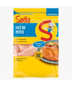 FILE DE PEITO EM BIFES SADIA IQF CX12KG