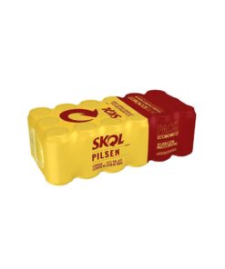 CERVEJA SKOL LATA 18X350ML
