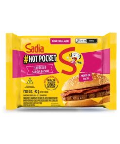HOT POCKET X BACON MICROONDAS 18X145G