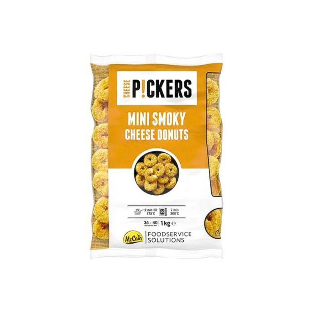 PICKERS MCCAIN MINI CHEESE DONUTS 6X1KG