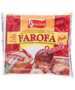 FAROFA PICANTE KININO 12X400GR