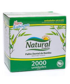 PALITO BAMBU ENCAP NATURAL CX2000UN