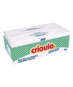 MANTEIGA CRIOULO C/S CX5KG