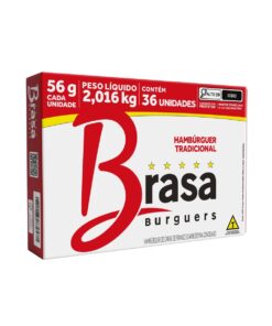 HAMB BRASA BURGUER 36/56GR