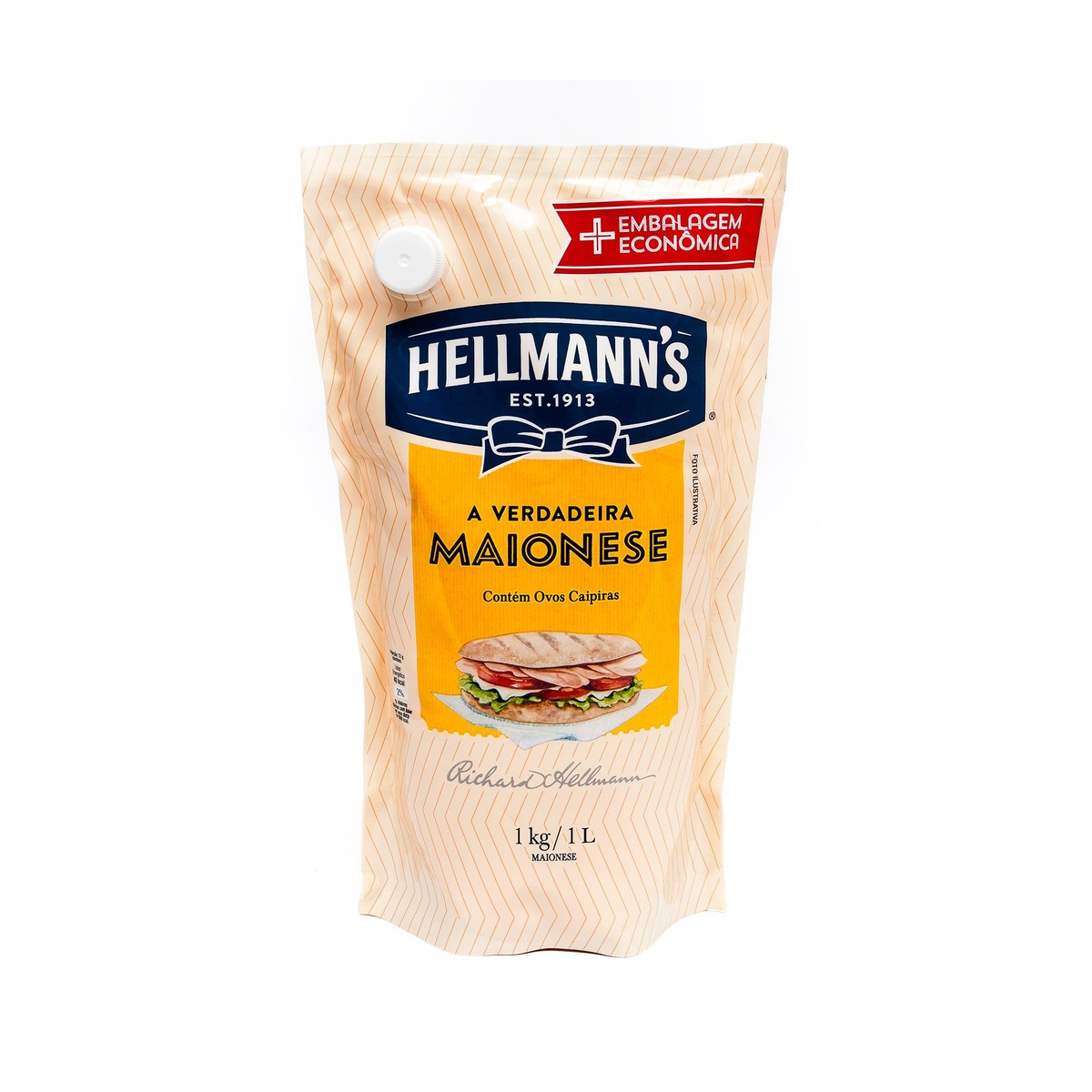 MAIONESE HELLMANNS SACHET TRAD 12X1KG