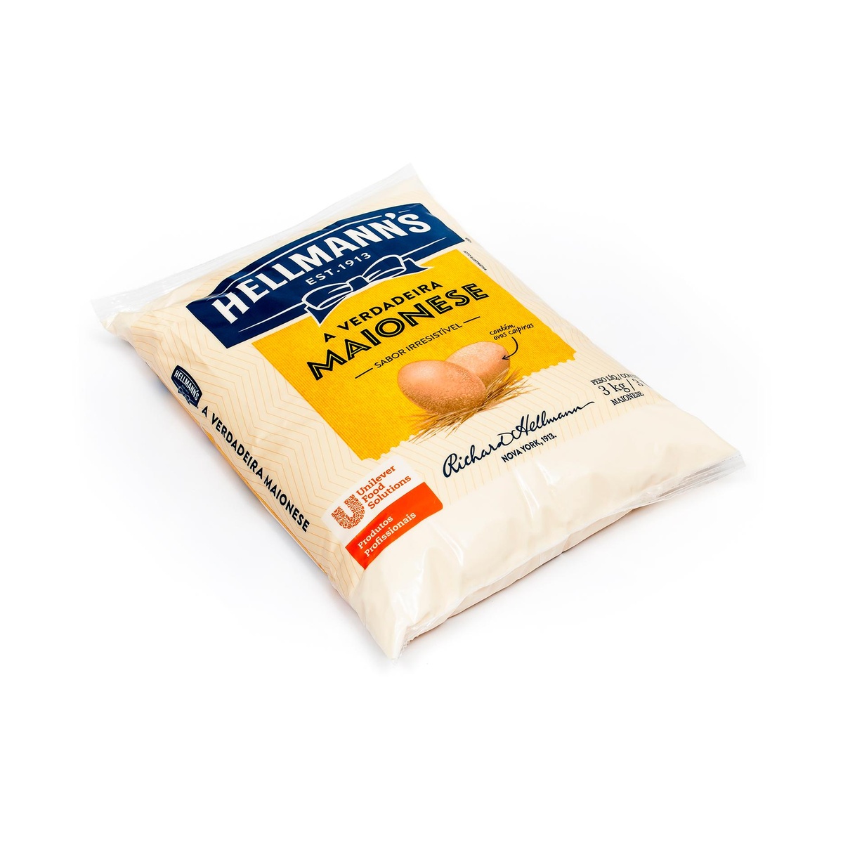 MAIONESE HELLMANNS BAG 6X2,8KG