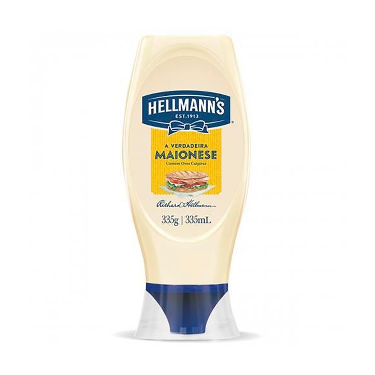 MAIONESE HELLMANNS SQZ 24X335G TRADIC