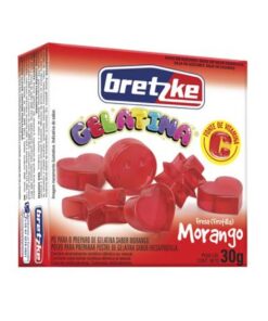 GELATINA BRETZKE 36X30G MORANGO
