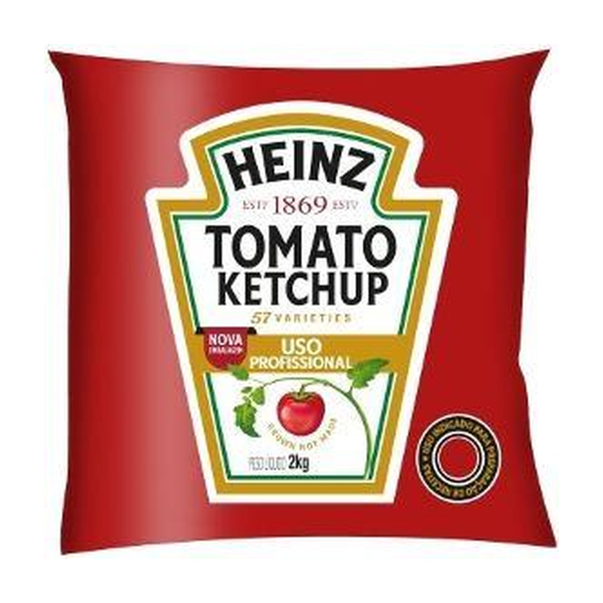 KETCHUP HEINZ BAG 8X2KG