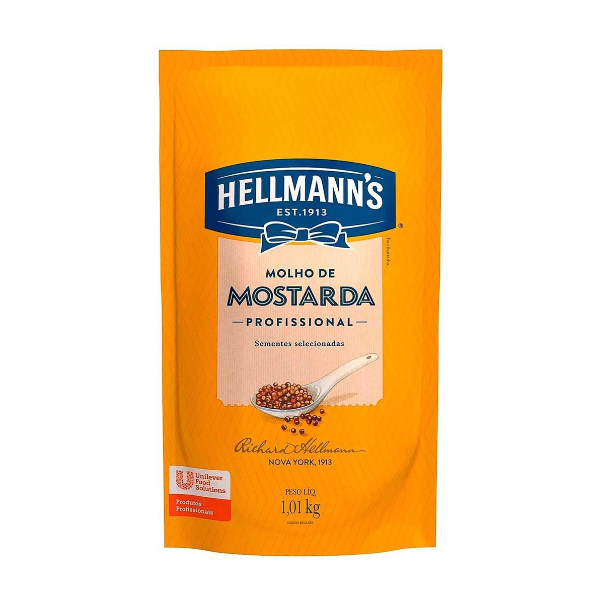 MOSTARDA HELLMANNS 12X1,01KG