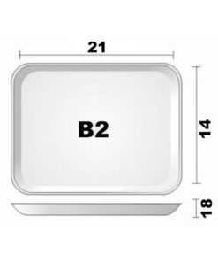 BANDEJA ISOP B2 21X14X18 400UN