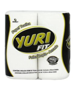PAPEL TOALHA YURI FIT 16X2 (50 TOALHA)