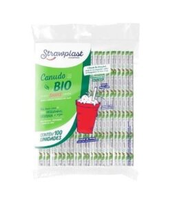 CANUDO BIO/D STRAWPLAST MILKSHAKE 20X100