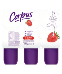 CORPUS POLPA MORANGO 8X540G