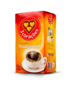 CAFE 3CORACOES VACUO 20X500G TRAD
