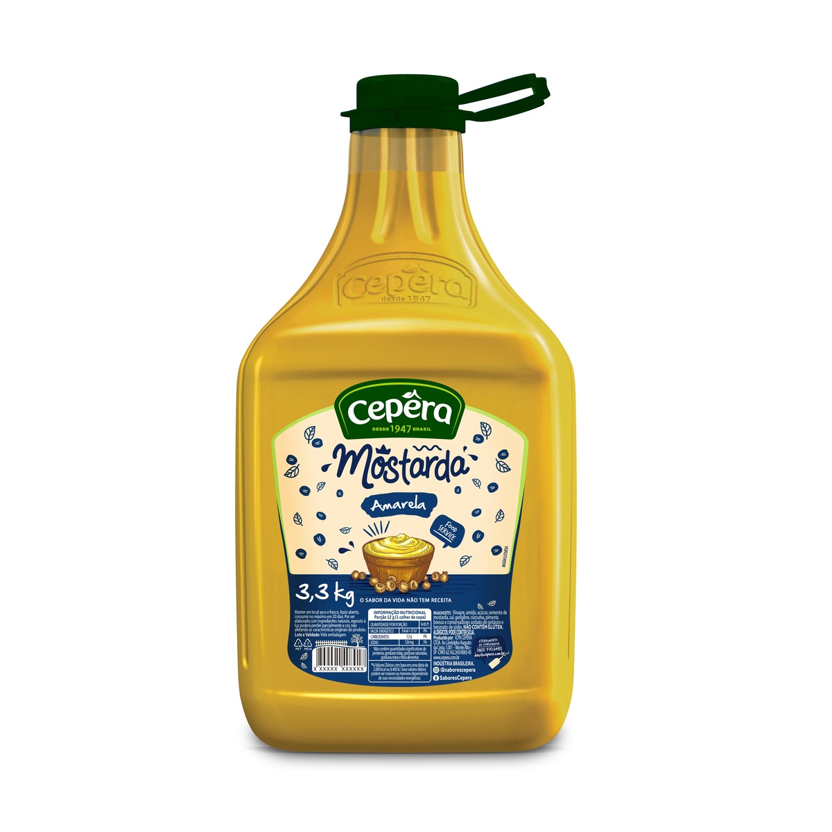 MOSTARDA BIG CEPERA 4X3,3KG