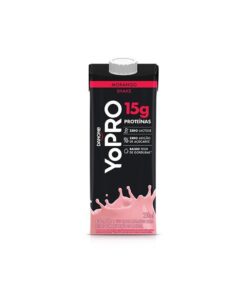 YOPRO 15G UHT MORANGO 24X250ML