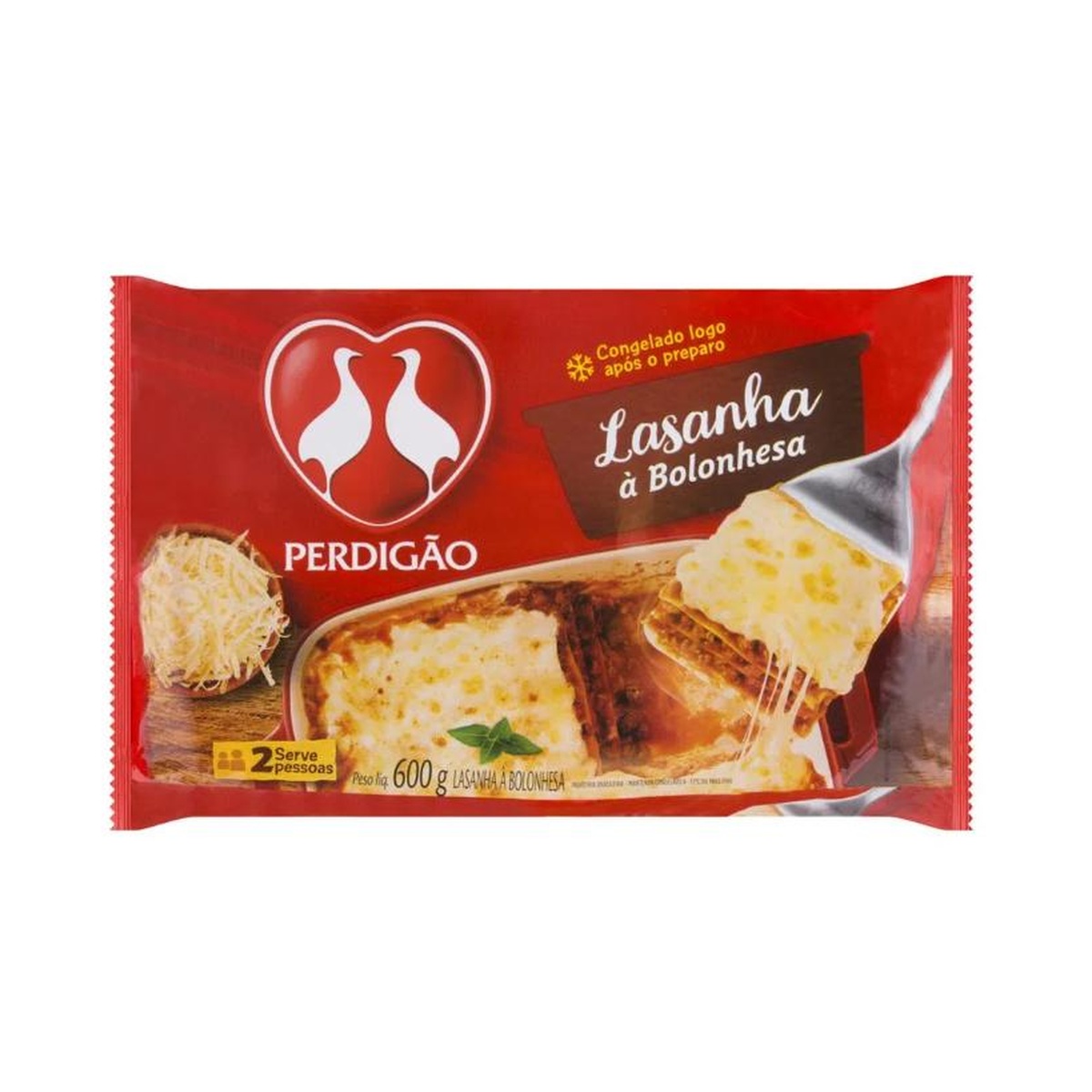 LASANHA BOLONHESA PERDIGAO 6x600G