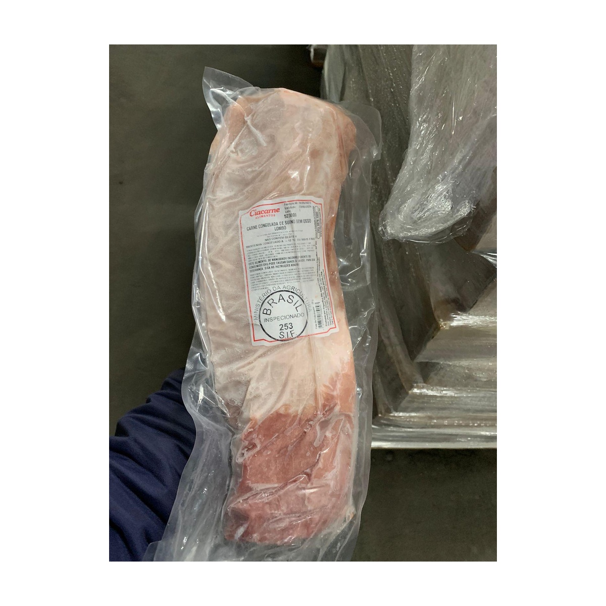 LOMBO CONG CIACARNE S/OSSO CX22KG