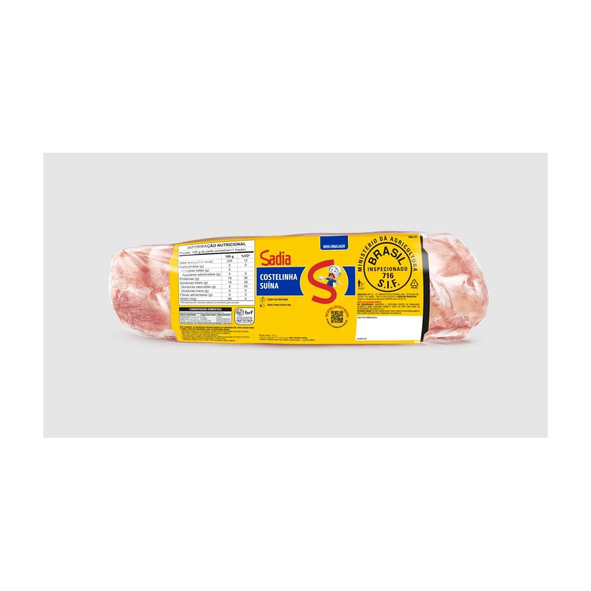 COSTEL SUINA SADIA CX10KG