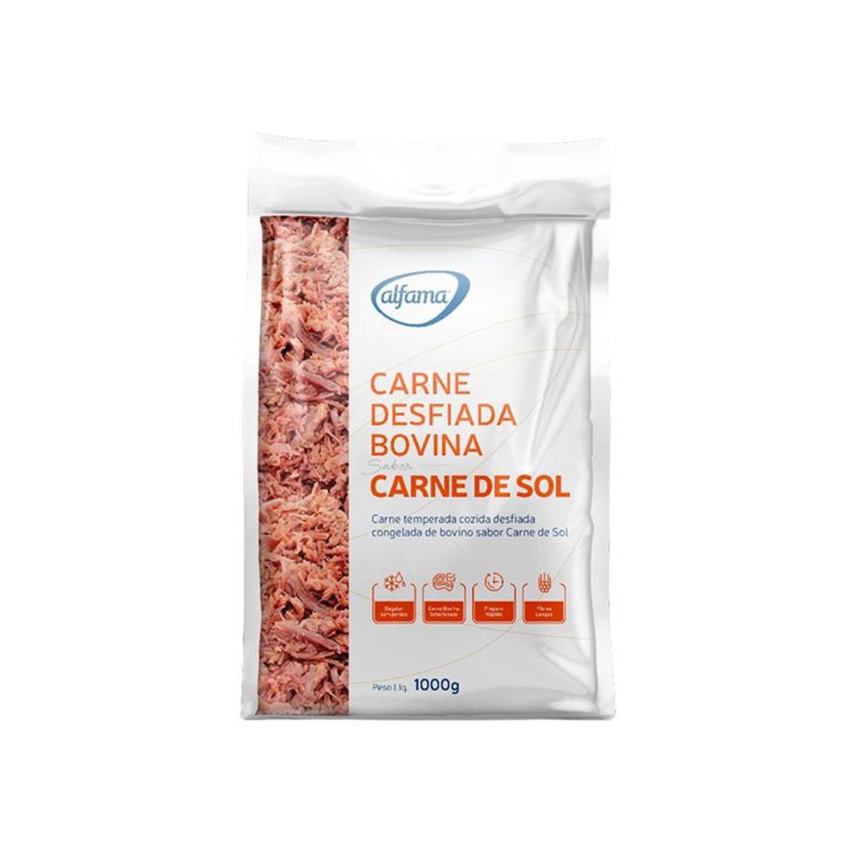 CARNE DE SOL DESFIADA ALFAMA 6X1KG