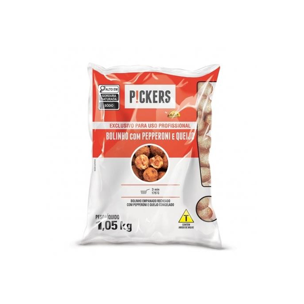 PICKERS MCCAIN PEPE/QUEIJO 5X1,05KG